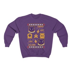 Omega Ugly Christmas Sweater - Unisex Heavy Blend™ Crewneck Sweatshirt