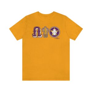 Texas Bruhz Omega Psi Phi - Unisex Jersey Short Sleeve Tee