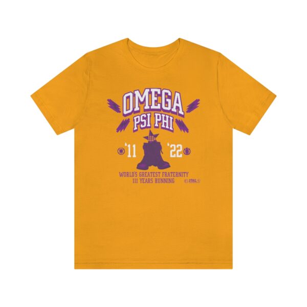 Omega Psi Phi Champions - Unisex Jersey Short Sleeve Tee - Image 2
