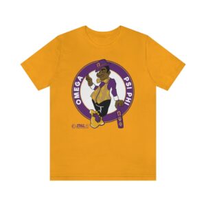 Qeltics Omega Psi Phi - Unisex Jersey Short Sleeve Tee
