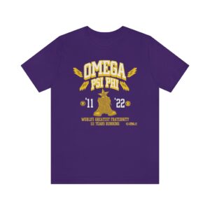 Omega Psi Phi Champions - Unisex Jersey Short Sleeve Tee