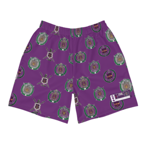 Omega Psi Phi Shields - Men's Athletic Shorts
