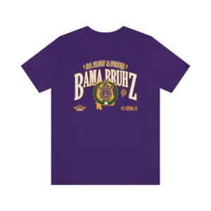 Omega Psi Phi Bama Bruhz - Unisex Jersey Short Sleeve Tee