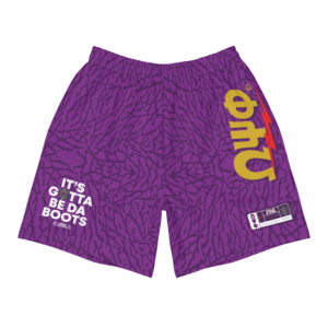 Omega Psi Phi Da Boots - Men's Athletic Shorts