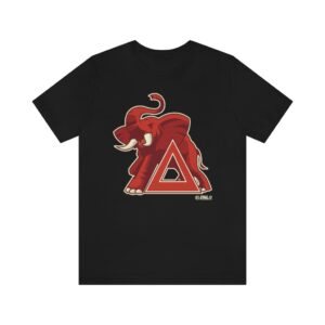 Redz Elephant - Unisex Jersey Short Sleeve Tee