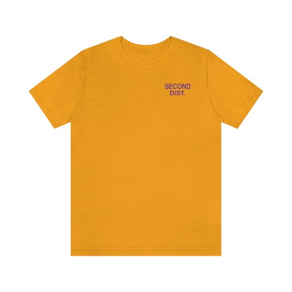 Second Dist. Omega Psi Phi - Unisex Jersey Short Sleeve Tee - Image 3