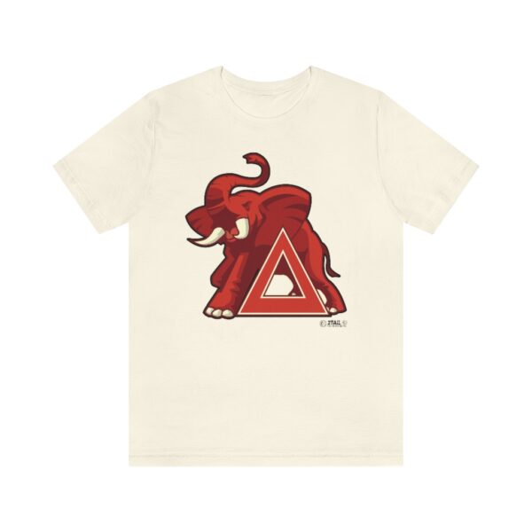 Redz Elephant - Unisex Jersey Short Sleeve Tee - Image 3