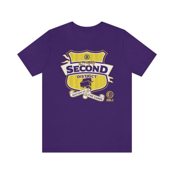 Omega Psi Phi Second District Bastion - Unisex Jersey Short Sleeve Tee