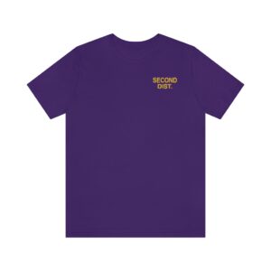 Second Dist. Omega Psi Phi - Unisex Jersey Short Sleeve Tee