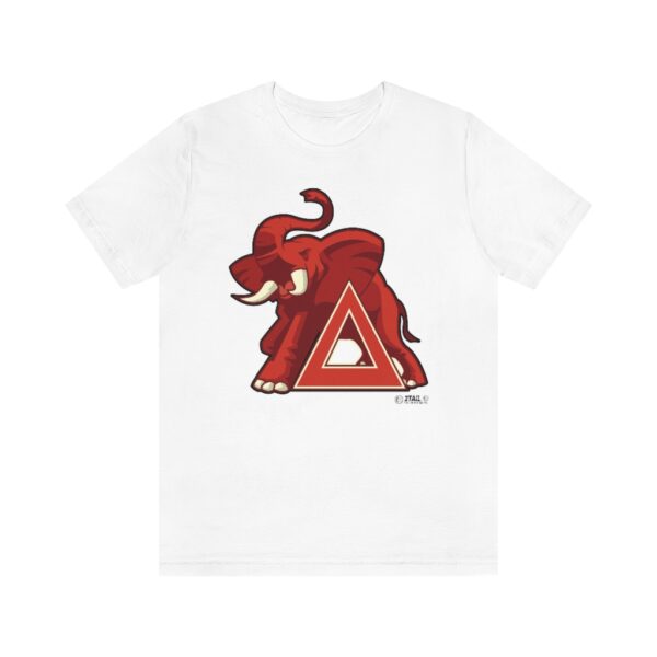 Redz Elephant - Unisex Jersey Short Sleeve Tee - Image 2
