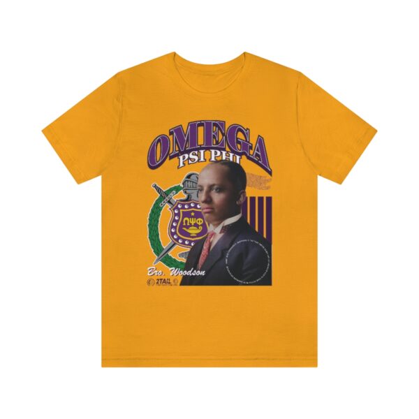 Omega Psi Phi Mr. Carter - Unisex Jersey Short Sleeve Tee - Image 3