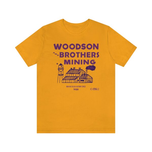 Woodson & Bros Mining Company - Unisex Jersey Short Sleeve Tee - Image 2