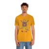 Omega Psi Phi Fourth D Badge  - Unisex Jersey Short Sleeve Tee - Image 9