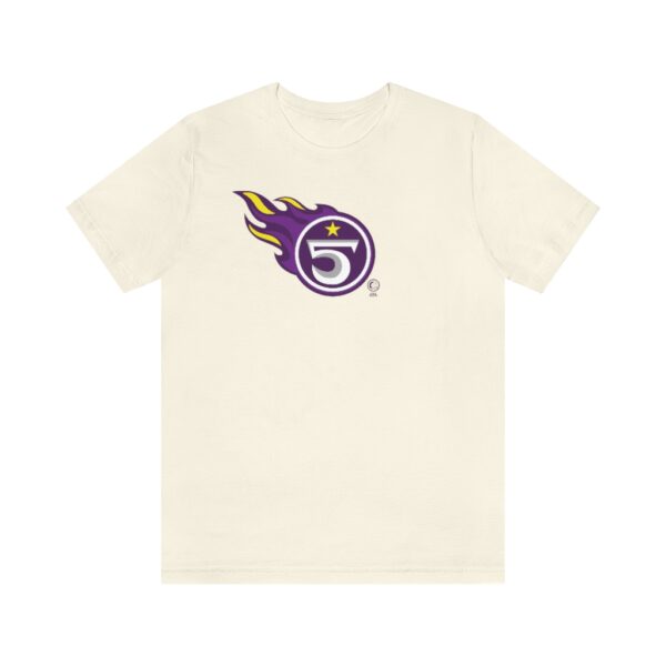 5th D Football - Unisex Jersey Short Sleeve Tee - Image 3