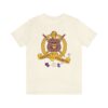 Omega Psi Phi Fourth D Badge  - Unisex Jersey Short Sleeve Tee