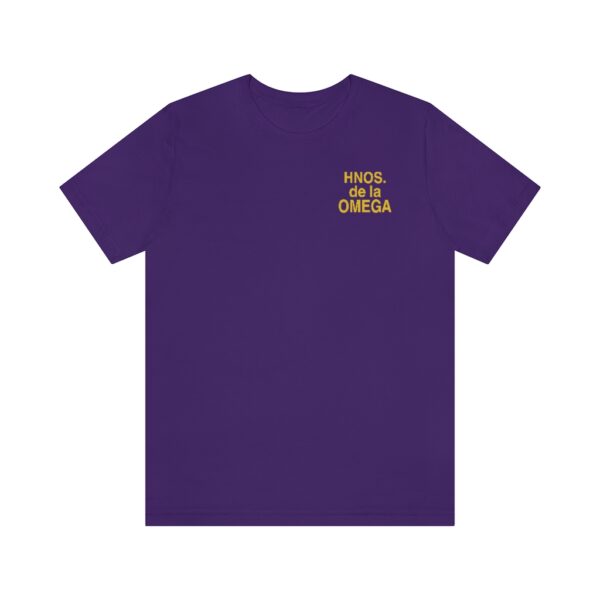 Hermanos de la Omega Psi Phi - Unisex Jersey Short Sleeve Tee - Image 3