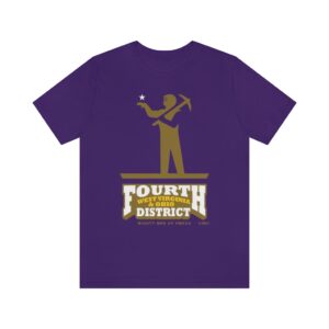 Omega Psi Phi Fourth District Miners - Unisex Jersey Short Sleeve Tee