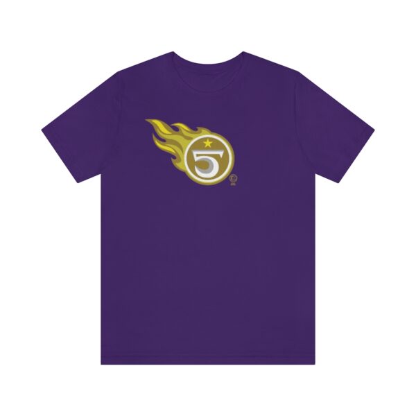 5th D Football - Unisex Jersey Short Sleeve Tee - Image 4
