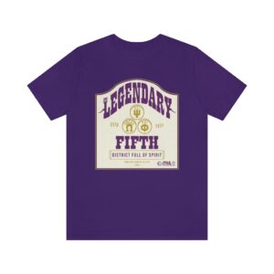 Omega Psi Phi Labeled Legendary - Unisex Jersey Short Sleeve Tee