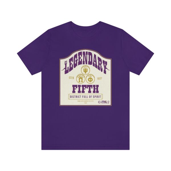 Omega Psi Phi Labeled Legendary - Unisex Jersey Short Sleeve Tee