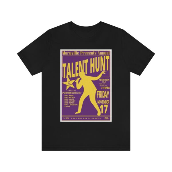 Talent Hunt Omega Psi Phi - Unisex Jersey Short Sleeve Tee - Image 4