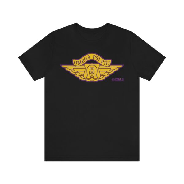 Fly Brothers of Omega Psi Phi - Unisex Jersey Short Sleeve Tee - Image 4