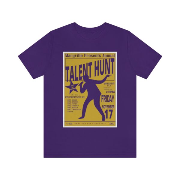 Talent Hunt Omega Psi Phi - Unisex Jersey Short Sleeve Tee - Image 6