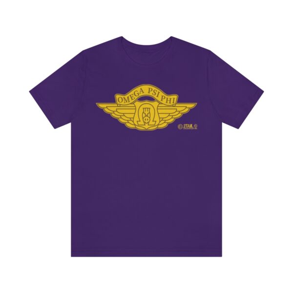 Fly Brothers of Omega Psi Phi - Unisex Jersey Short Sleeve Tee