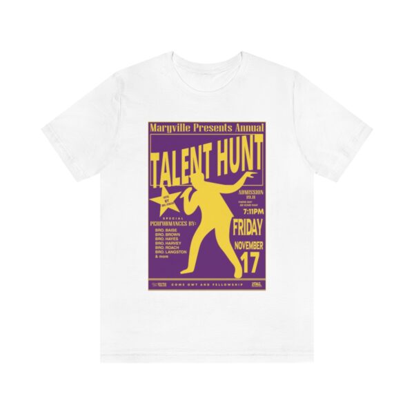 Talent Hunt Omega Psi Phi - Unisex Jersey Short Sleeve Tee - Image 2