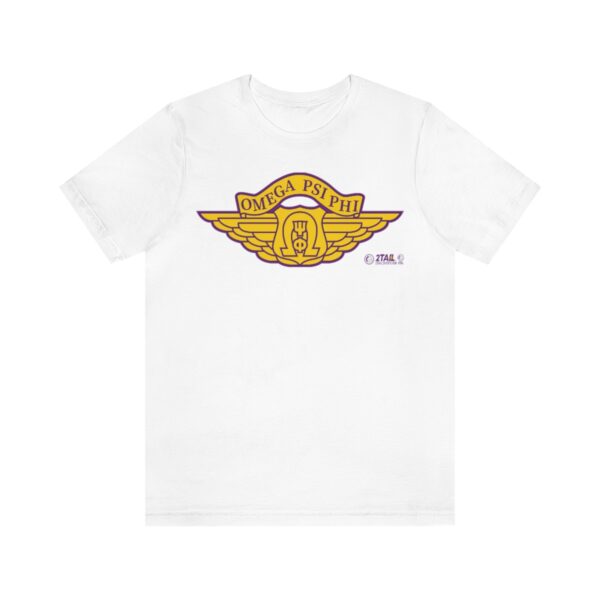 Fly Brothers of Omega Psi Phi - Unisex Jersey Short Sleeve Tee - Image 2