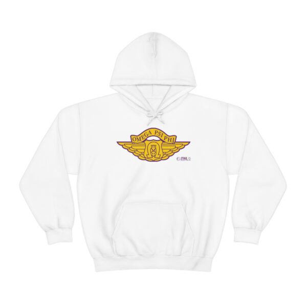 Fly Brothers of Omega Psi Phi - Unisex Heavy Blend™ Hooded Sweatshirt - Image 2
