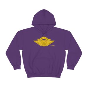 Fly Brothers of Omega Psi Phi - Unisex Heavy Blend™ Hooded Sweatshirt