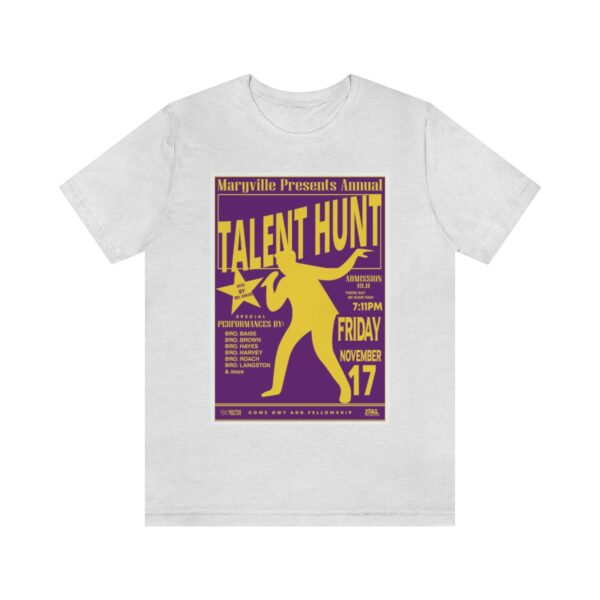Talent Hunt Omega Psi Phi - Unisex Jersey Short Sleeve Tee - Image 3