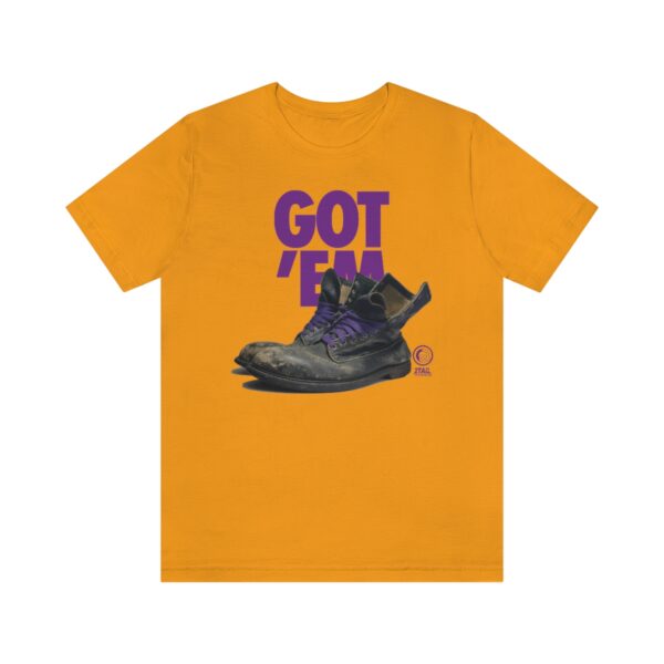 Got 'Em Goldies - Unisex Jersey Short Sleeve Tee - Image 3