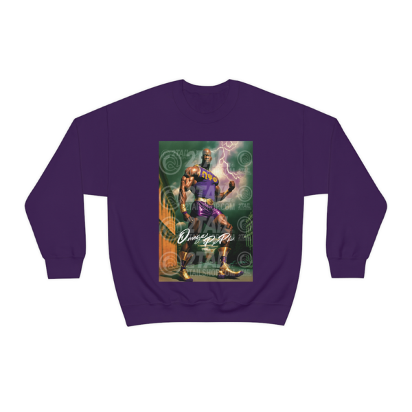 CosmiQ Omega Psi Phi - Unisex Heavy Blend™ Crewneck Sweatshirt - Image 3