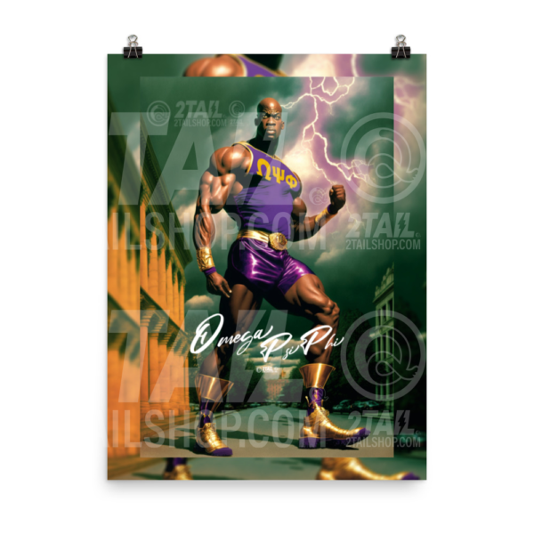 CosmiQ Omega Psi Phi Poster - Image 2