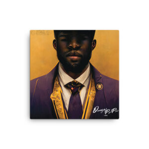 Sharp Bruhz Omega Psi Phi - Thin canvas