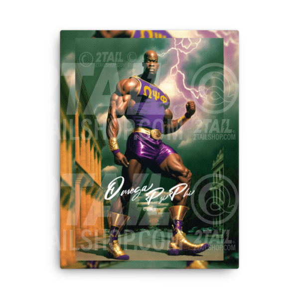 CosmiQ Omega Psi Phi - Thin canvas - Image 2