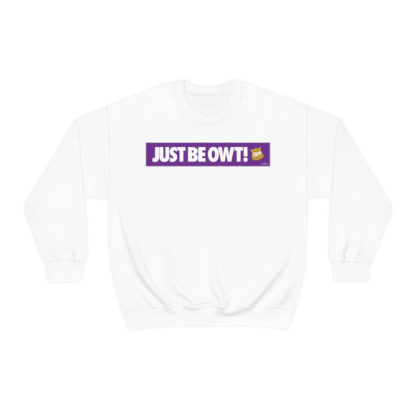 Just Be Owt Bar Omega Psi Phi - Unisex Heavy Blend™ Crewneck Sweatshirt - Image 2