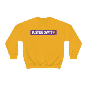 Just Be Owt Bar Omega Psi Phi - Unisex Heavy Blend™ Crewneck Sweatshirt