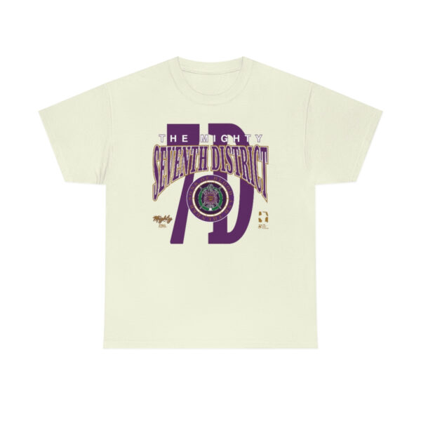 Omega Psi Phi U of Seventh D - Unisex Heavy Cotton Tee - Image 3