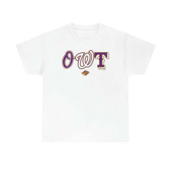 Omega Psi Phi Owtfielders - Unisex Heavy Cotton Tee - Image 2