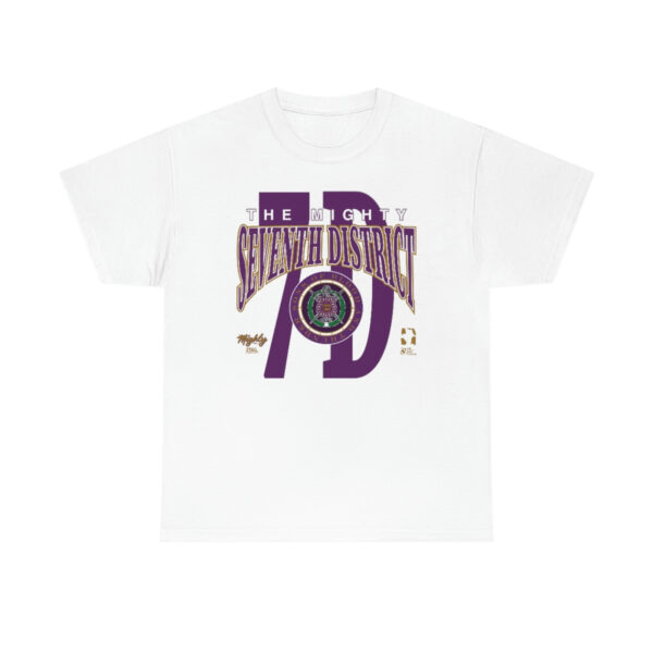 Omega Psi Phi U of Seventh D - Unisex Heavy Cotton Tee - Image 2