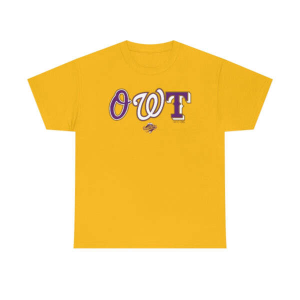 Omega Psi Phi Owtfielders - Unisex Heavy Cotton Tee - Image 5