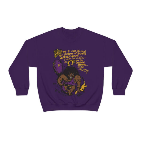Vintage Qaveman - Unisex Heavy Blend™ Crewneck Sweatshirt - Image 5