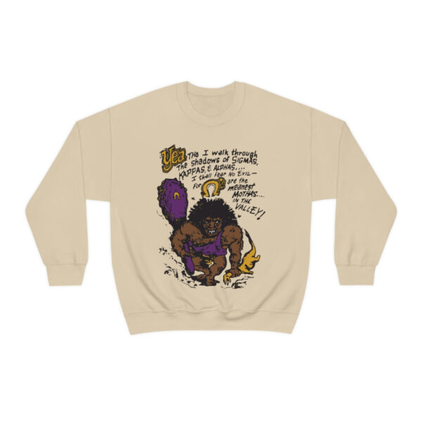 Vintage Qaveman - Unisex Heavy Blend™ Crewneck Sweatshirt - Image 3