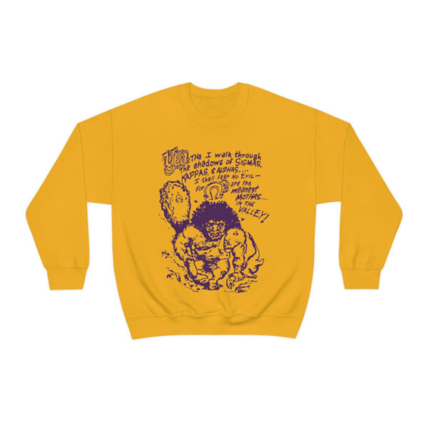 Vintage Qaveman - Unisex Heavy Blend™ Crewneck Sweatshirt - Image 4