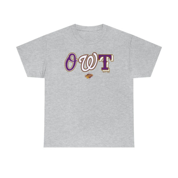 Omega Psi Phi Owtfielders - Unisex Heavy Cotton Tee - Image 3