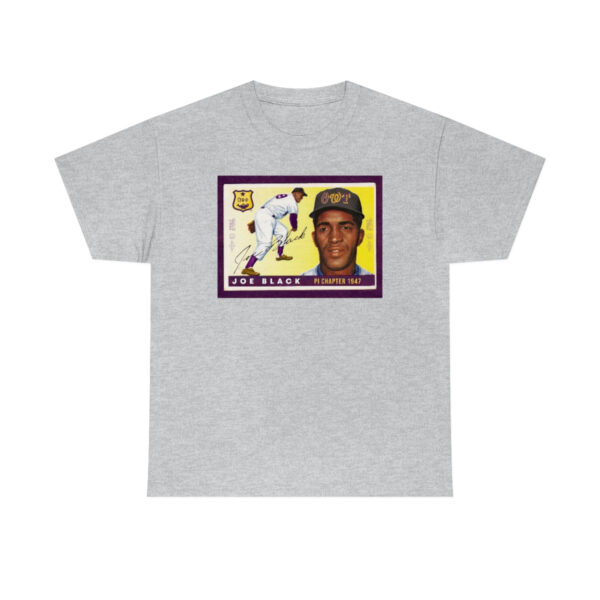 Omega Psi Phi Owtfielders Joe Black - Unisex Heavy Cotton Tee - Image 3