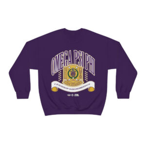 Omega Psi Phi FOM Lifer - Unisex Heavy Blend™ Crewneck Sweatshirt